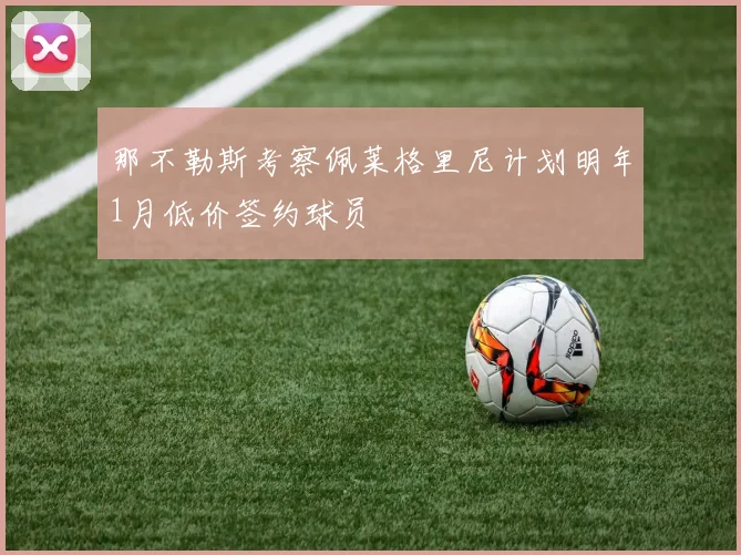 那不勒斯考察佩莱格里尼计划明年1月低价签约球员